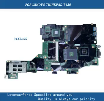 04X3655 оригиналната дънна платка За Lenovo Thinkpad T430 дънна Платка на Лаптоп T430 дънна Платка N13P-NS1-A1 100% тествана