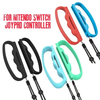 1 Чифт За Nintendo Switch Joy Против Контролер Ръчни Дръжки с Джапанки на Китката за Switch NS/NS OLED Фитнес Бокс Игрови Аксесоари