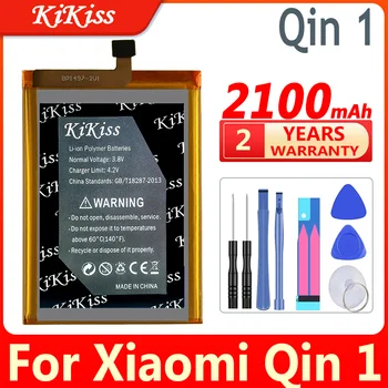 2100 mah KiKiss Мощна Батерия Qin1 за Батерии на мобилни телефони Xiaomi Xiao mi Чин 1