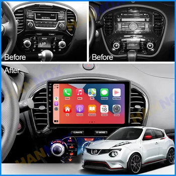 9 инча Автомобилен Радиоприемник За NISSAN JUKE YF15 2010-2015 Android Мултимедиен Плейър GPS Navi Система, RDS Bluetooth ПОТУПВАНЕ на Аксесоари за Автомобили