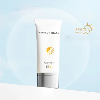 TT, Double Care Лек Овлажняващ Слънцезащитен Крем За Чувствителна кожа SPF50 UV-защита За Мъже и Жени 60 ml
