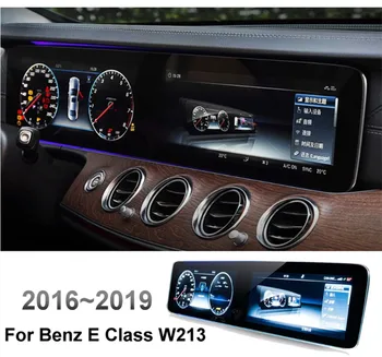 Авто Мултимедиен Плеър LCD Дисплей на Таблото Дигитален За Mercedes Benz MB E Class E200 E300 E320 W213 2016 ~ 2022 Стерео GPS Навигация