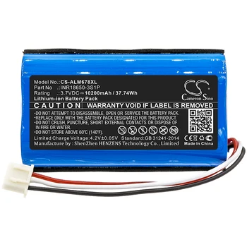 Батерия Cameron Sino INR18650-3S1P за Altec Lansing Omni Яке iMW678 iMW678-BLK iMW678-BLU 10200 ма
