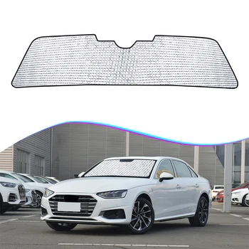 За Audi A4 Седан 2017-2023 Автомобилни Слънчеви Очила с UV-Защита на Завесата сенника на Кутията на Предното Стъкло, Защитата на Поверителността на Аксесоари за Автомобили