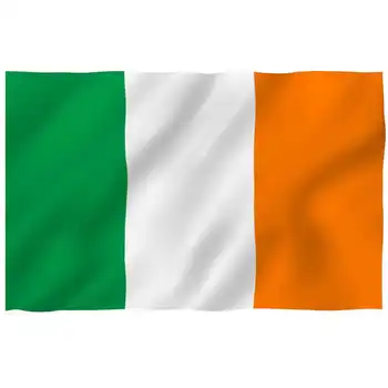 Знаме на Ирландия 90x150 см Полиестер Двустранни Печатни Ирландските Национални Знамена И плакати За Декорация на Тържества Парад на Спорта