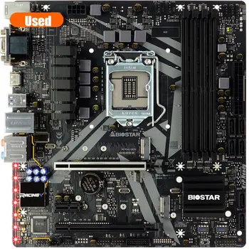 Използвана Biostar B360GT3S Поддържа процесор Intel 8th Генерал Основната е с резолюция 4K, HDMI 64GB DDR4 дънна Платка Настолна
