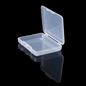 Правоъгълен Пластмасов Прозрачен Прозрачен Кутия За Съхранение На Контейнера За Събиране На Организатор