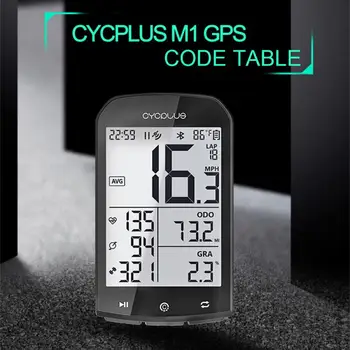 M1 Велосипеден Компютър GPS Велосипеден Компютър, Безжичен Велосипеден Скоростомер, Bluetooth 4.0 и ANT + Ciclismo електромера За Garmin Zwift