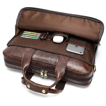 мъжка кожена чанта, мъжки портфейл офис чанти за мъже чанта мъжки чанти за преносими компютри от естествена кожа, мъжки чанти портфейл чанти работна чанта