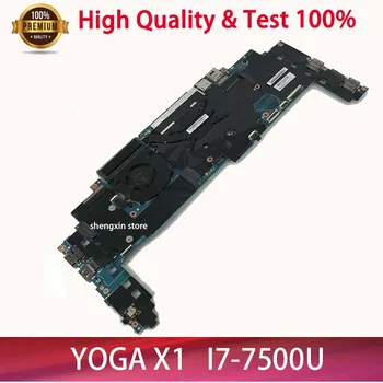 НОВА 16822-1 LRV2 MB 448.0A913.0011 дънна Платка За Yoga на Lenovo ThinkPad X1 дънна Платка на лаптоп i7-7500 16 GB оперативна памет 01YR149 тест 100%