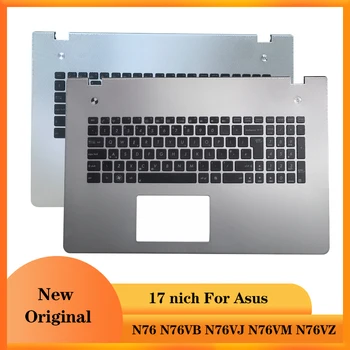 Новост за лаптоп Asus N76 N76VB N76VJ N76VM N76VZ BG Руска Клавиатура с Поставка за ръце на Горния капак