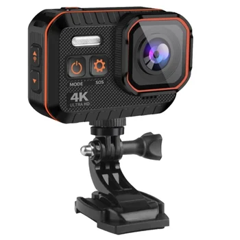 Подводна Камера 4K HD Спортна Камера С дистанционно Управление и Водоустойчива Каска За Подводна Видео Double 11 Промоция Hot