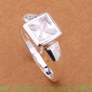 Продажба на едро, посеребренное пръстен, Безплатна доставка, със сребърно покритие бижутата, модерен пръстен / awxajoea cjdalaka R213